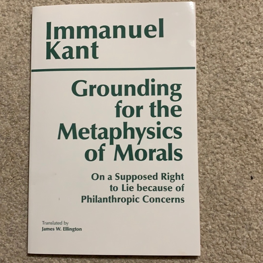 Immanuel Kant textbook